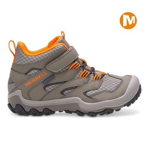 Dětské Zimní Boty Merrell Chameleon 7 Access Mid A/C Waterproof Šedé (CZ. XZYEW)